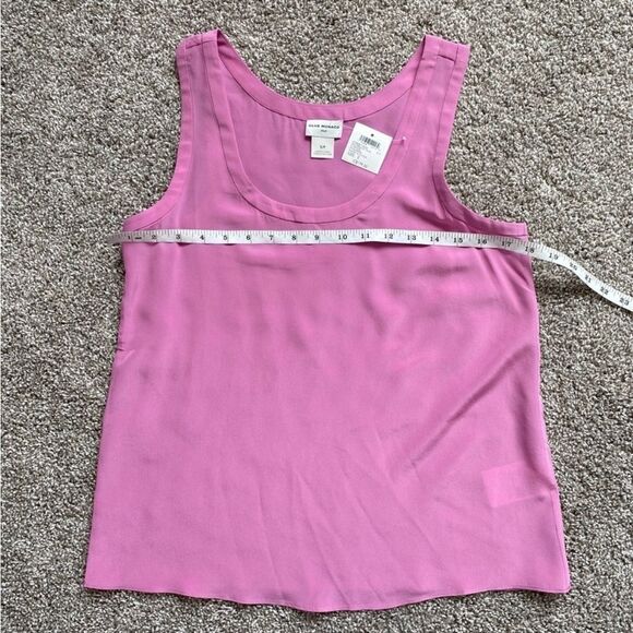 CLUB MONACO || NWT 100% Silk Sleeveless Blouse - Picture 5 of 6